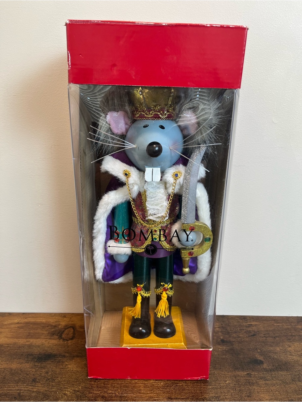Bombay Mouse King Nutcracker 16 Inch